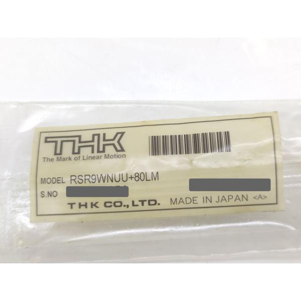 汚れあり 未使用 THK RSR9WNUU＋80LM その6