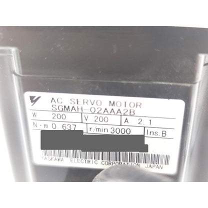 中古 安川電機 YASKAWA SGMAH-02AAA2B