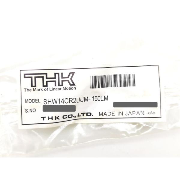 汚れあり 未使用 THK SHW14CR2UUM＋150LM その3