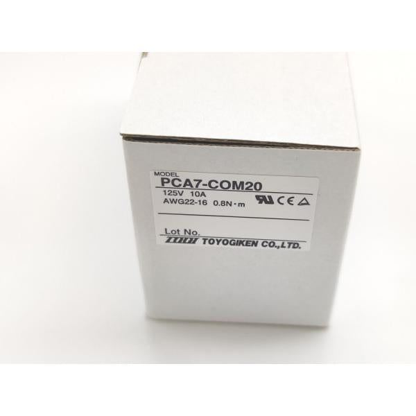 新品 東洋技研 TOYOGIKEN PCA7-COM20 125V 10A 本体10セット その2