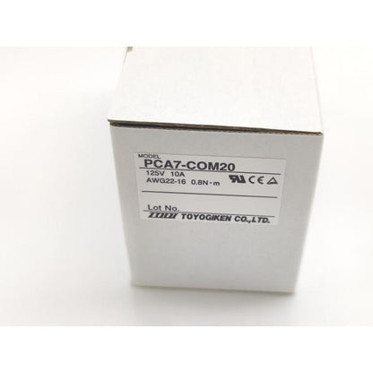 新品 東洋技研 TOYOGIKEN PCA7-COM20 125V 10A 本体10セット その2
