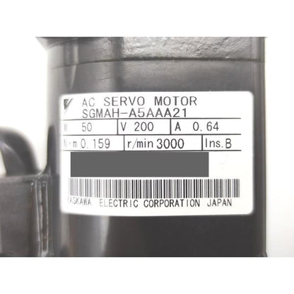 本体いたみあり 中古 安川電機 YASKAWA SGMAH-A5AAA21
