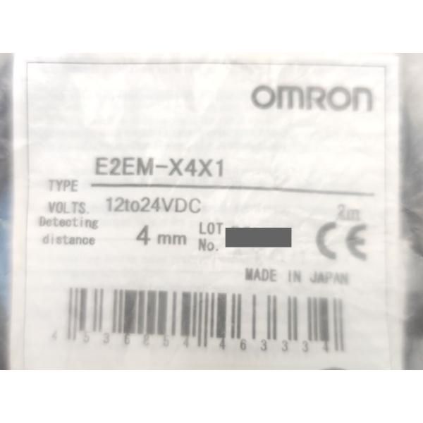 中古1点 & 新品6点セット オムロン OMRON E2EM-X4X1 12to24VDC 2m
