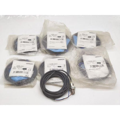 中古1点 & 新品6点セット オムロン OMRON E2EM-X4X1 12to24VDC 2m