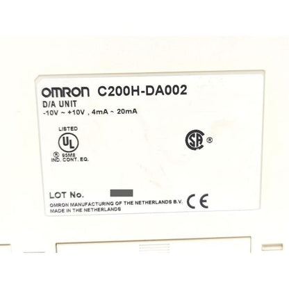 中古 オムロン OMRON C200H-DA002