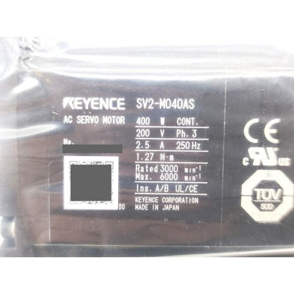 箱開封済み 未使用 キーエンス KEYENCE SV2-M040AS