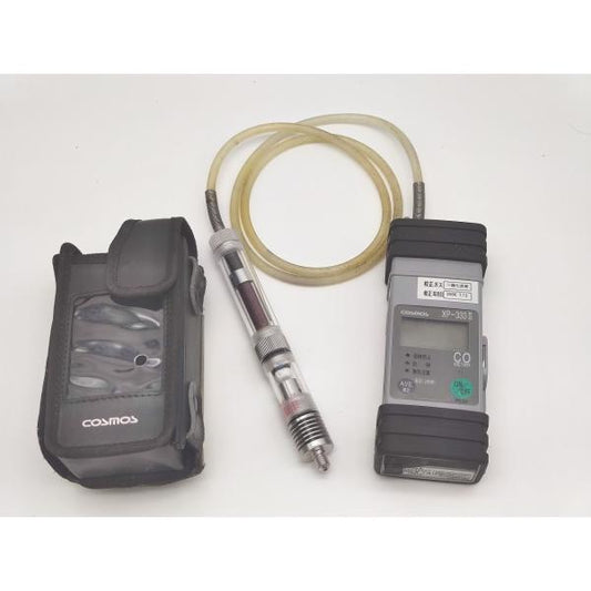 中古 新コスモス電機 燃焼排ガス 一酸化炭素測定器 XP-333II 本体×1 ケース×1