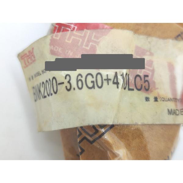汚れあり 新品 THK BNK2020-3.6G0＋410LC5
