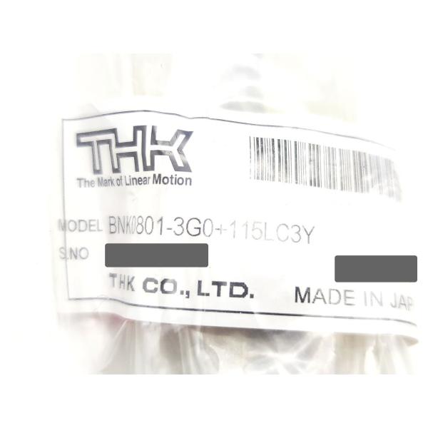 汚れあり 未使用 THK BNK0801-3G0＋115LC3Y