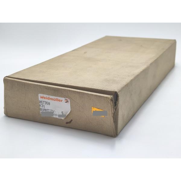 5点入り 箱いたみよごれあり 未使用新品 Weidmuller 057350 K31 ワイドミュラー