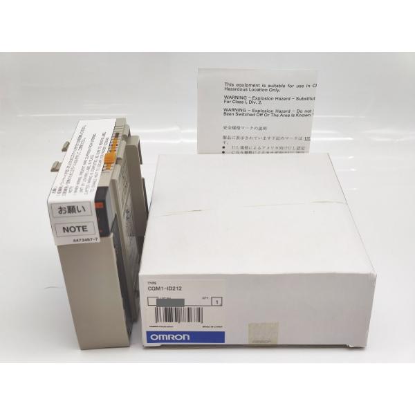 箱汚れあり 未使用 オムロン OMRON CQM1-ID212