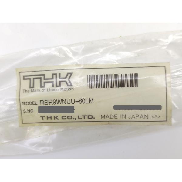 汚れあり 未使用 THK RSR9WNUU＋80LM その3