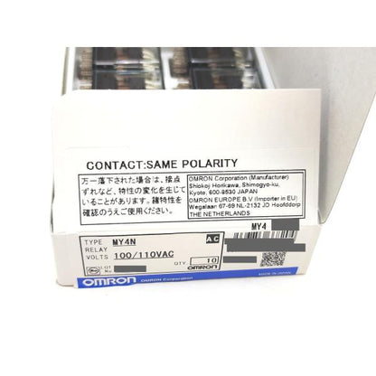新品 オムロン OMRON MY4N 100/110VAC その2
