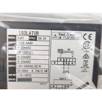 箱マジック書込あり 未使用 横河 YOKOGAWA VJH1-026-AAA0 その3