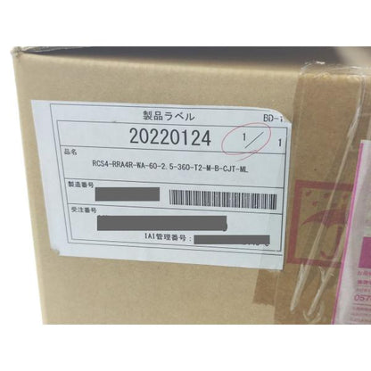 新品 IAI RCS4-RRA4R-WA-60-2.5-360-T2-M-B-CJT-ML その1