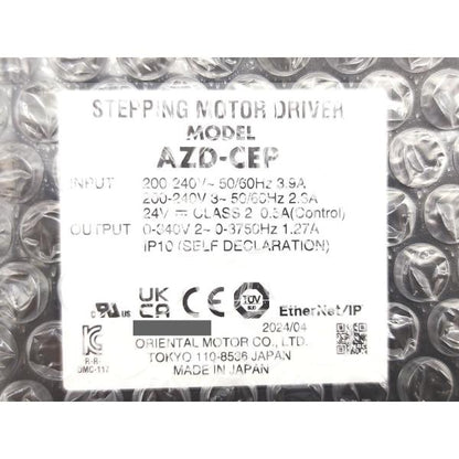 2024年製 新品 オリエンタルモーター Orientalmotor AZD-CEP その2