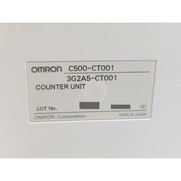 箱かなり汚れいたみ 中古か未使用か不明 本体カバー汚れあり オムロン OMRON 3G2A5-CT001 C500-CT001