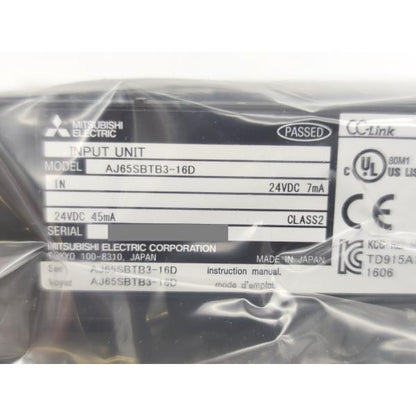 箱いたみあり 2016年 新品 三菱 MITSUBISHI AJ65SBTB3-16D