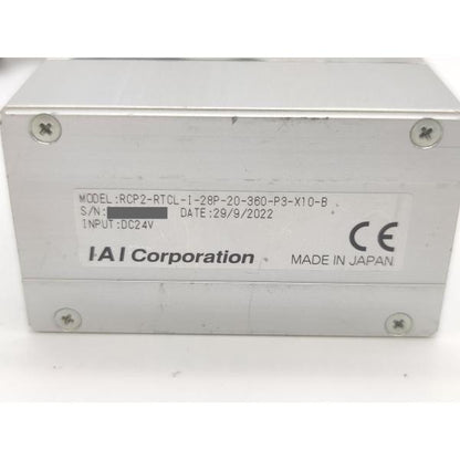 中古 IAI RCP2-RTCL-I-28P-20-360-P3-X10-B