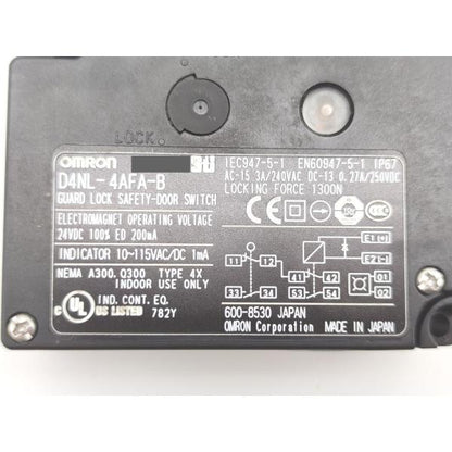 未使用 オムロン OMRON D4NL-4AFA-B その1