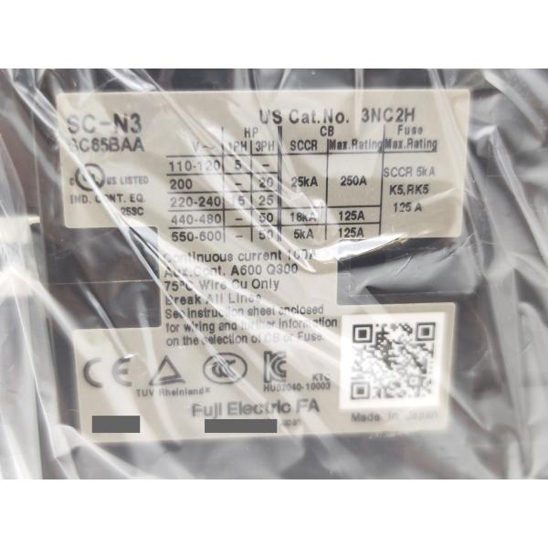 未使用 富士電機 FujiElectric SC-N3 端子カバーSZ-T23セット その1