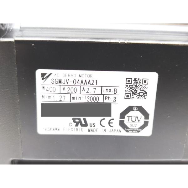 中古 安川電機 YASKAWA SGMJV-04AAA21