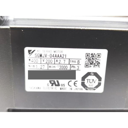 中古 安川電機 YASKAWA SGMJV-04AAA21