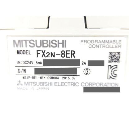 2015年 たぶん未使用 三菱 MITSUBISHI FX2N-8ER
