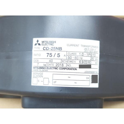 箱いたみあり 新品 三菱 MITSUBISHI CD-25NB 75/5A その1