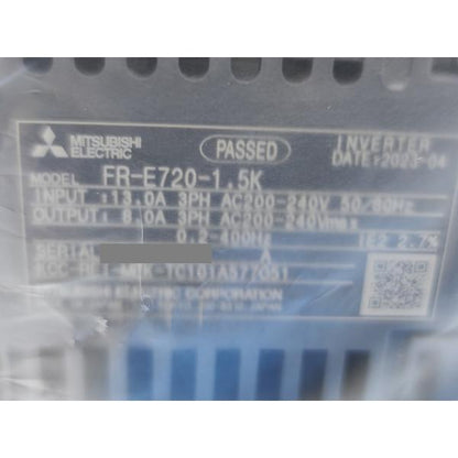 2023年製 新品 三菱 インバータ FR-E720-1.5K インバーター その1
