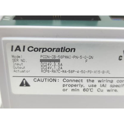 中古 IAI PCON-CB-56PWAI-PN-5-0-DN その1