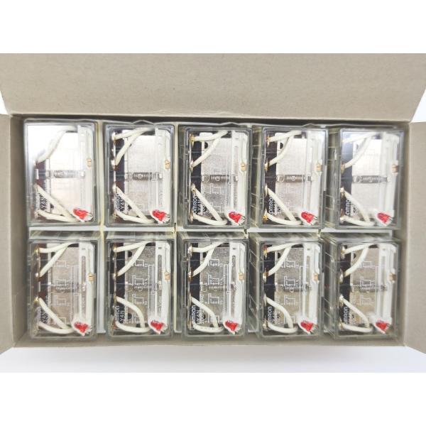 本体10個入り 箱汚れいたみあり 未使用 オムロン OMRON LY4N 200/220VAC