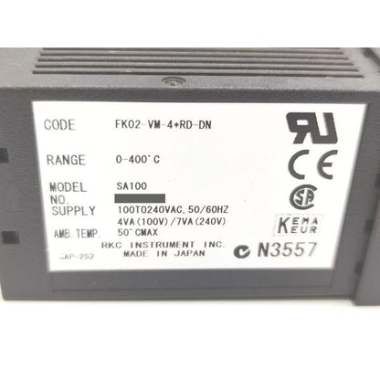 中古か未使用か不明 RKC SA100FK02-VM-4*RD-DN
