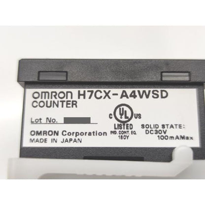 箱いたみあり 未使用 オムロン OMRON H7CX-A4WSD 12-24VDC