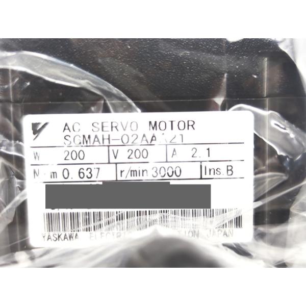 新品 安川電機 YASKAWA SGMAH-02AAA21