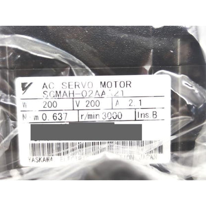 新品 安川電機 YASKAWA SGMAH-02AAA21