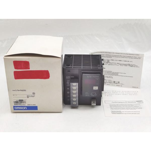 箱よごれマジック書込あり 未使用 オムロン OMRON CJ1W-PA205C Ver.1.0