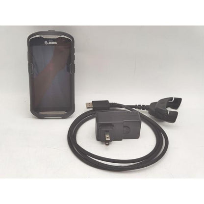 電源とタッチパネル反応CK 中古 ZEBRA 業務用タッチコンピュータ ハンディターミナル TC510K 本体 ケース コード アダプタ その3