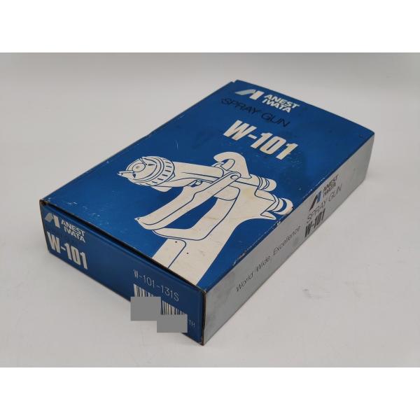 箱・本体汚れあり 中古 小型スプレーガン ANEST IWATA W-101-131S アネスト岩田