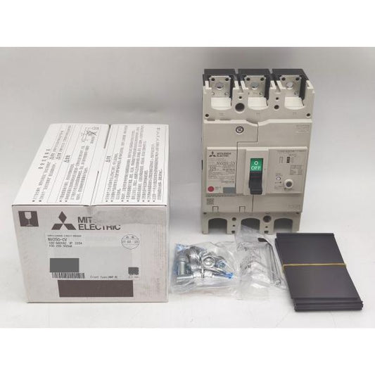 箱いたみあり 新品 三菱 MITSUBISHI NV250-CV 100-440VAC 3P 225A 100・200・500mA その7