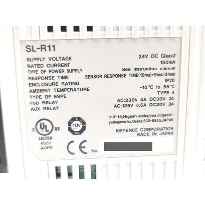 中古 キーエンス KEYENCE SL-R11
