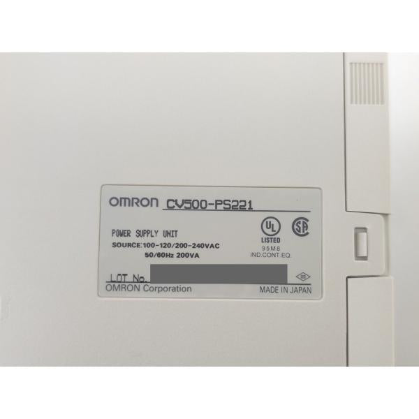 箱マジック書込いたみあり  開封済み 未使用 オムロン OMRON CV500-PS221 その2