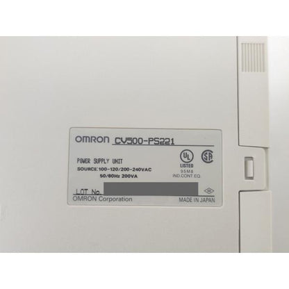箱マジック書込いたみあり  開封済み 未使用 オムロン OMRON CV500-PS221 その2