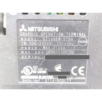 中古 三菱 MITSUBISHI GT1685M-STBA