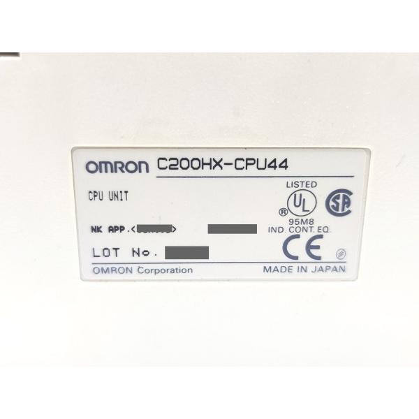 中古 オムロン OMRON C200HX-CPU44 C200HW-COM01セット