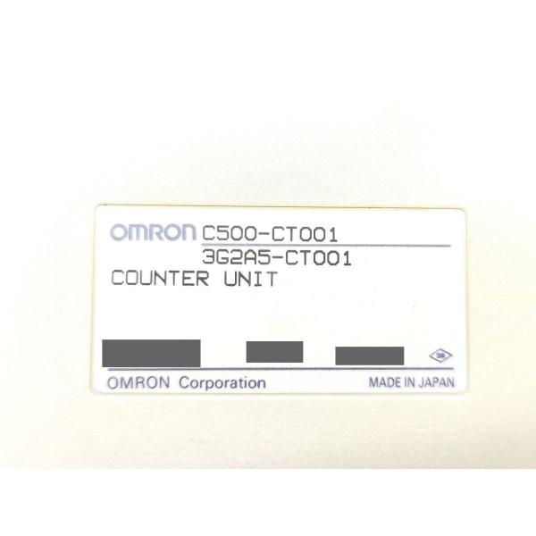 中古 オムロン OMRON C500-CT001 3G2A5-CT001