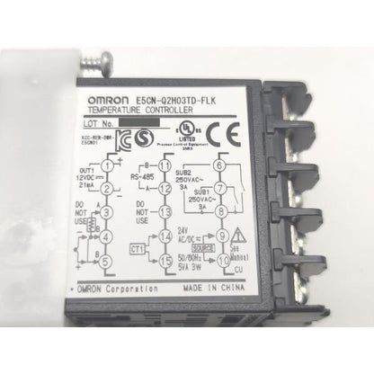未使用 オムロン OMRON E5CN-Q2H03TD-FLK