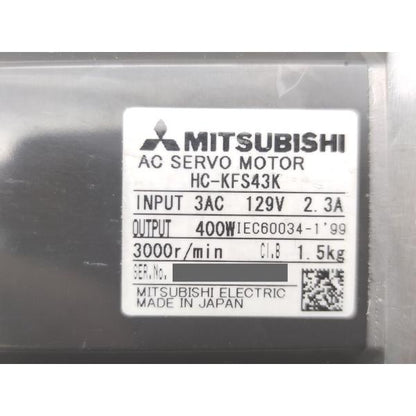 中古 三菱 MITSUBISHI HC-KFS43K