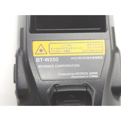電源とボタンのみ確認済み 中古 キーエンス KEYENCE BT-W250 本体×1 充電器一式 その3