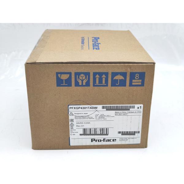 箱書込あり未使用 Pro-face PFXGP4301TADW 24VDC 0.43A Rev.O1